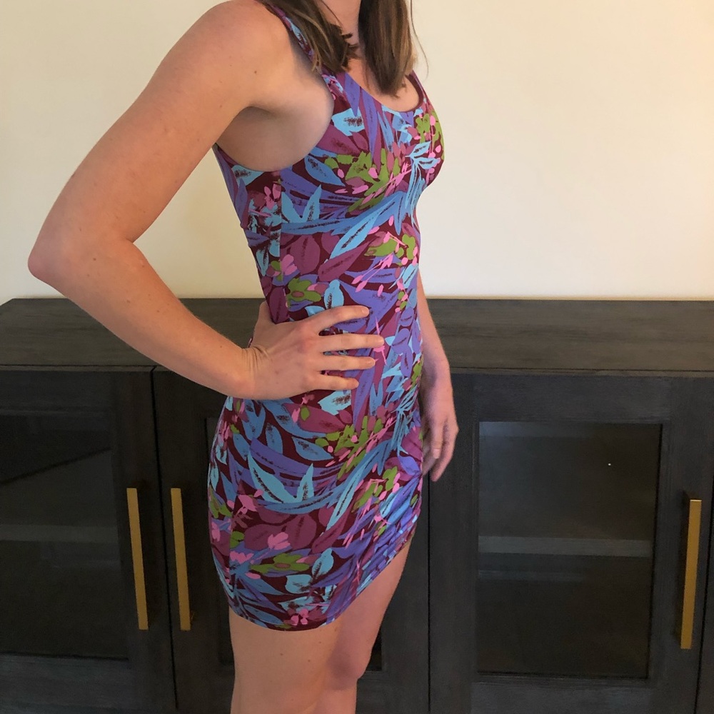 Tropical Mini Dress